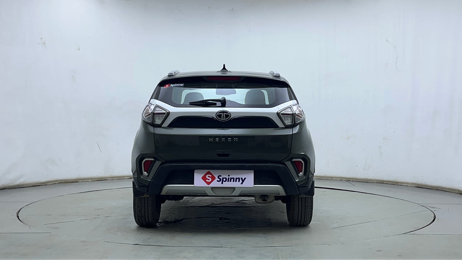 Used 2022 Tata Nexon XZ Plus (Premium) Petrol Manual exterior BACK VIEW