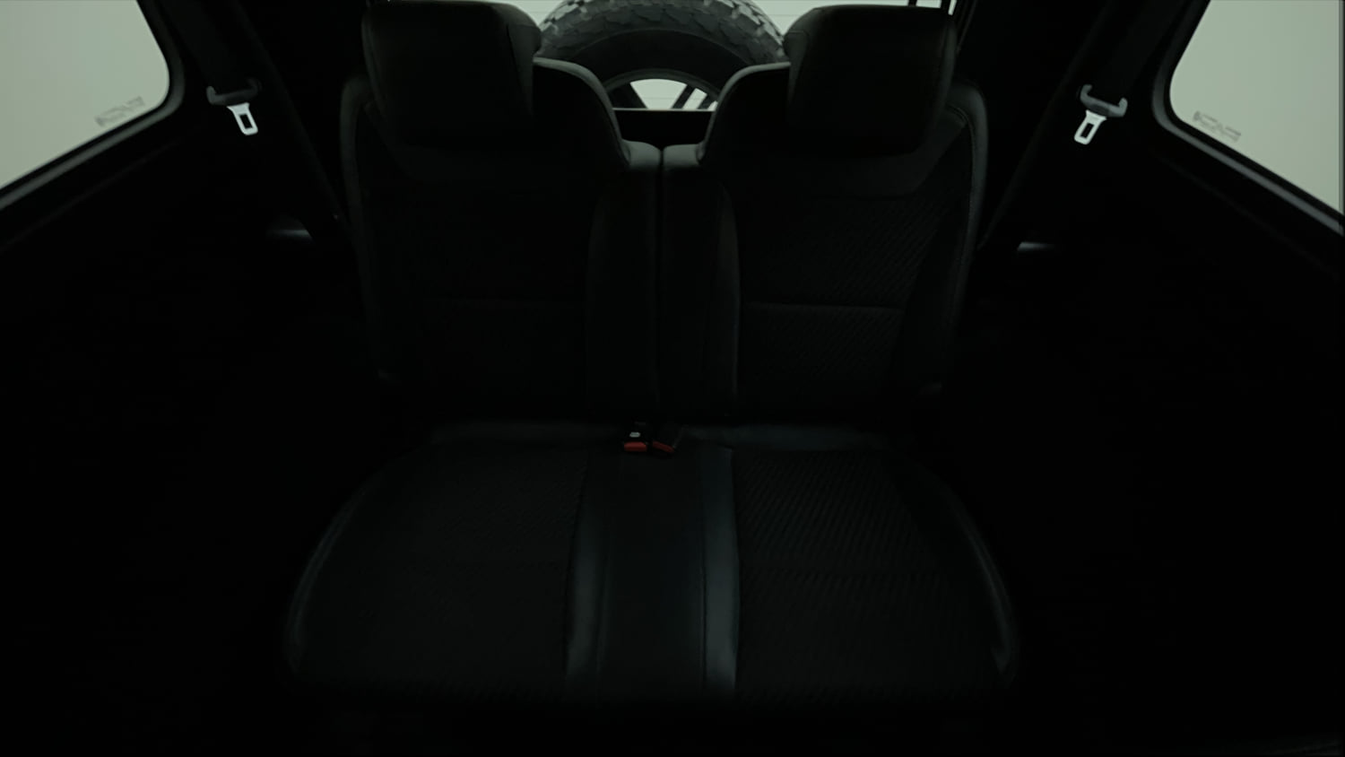 Used 2022 mahindra Thar LX Hard Top Petrol AT 4WD Petrol Automatic interior REAR SEAT CONDITION VIEW