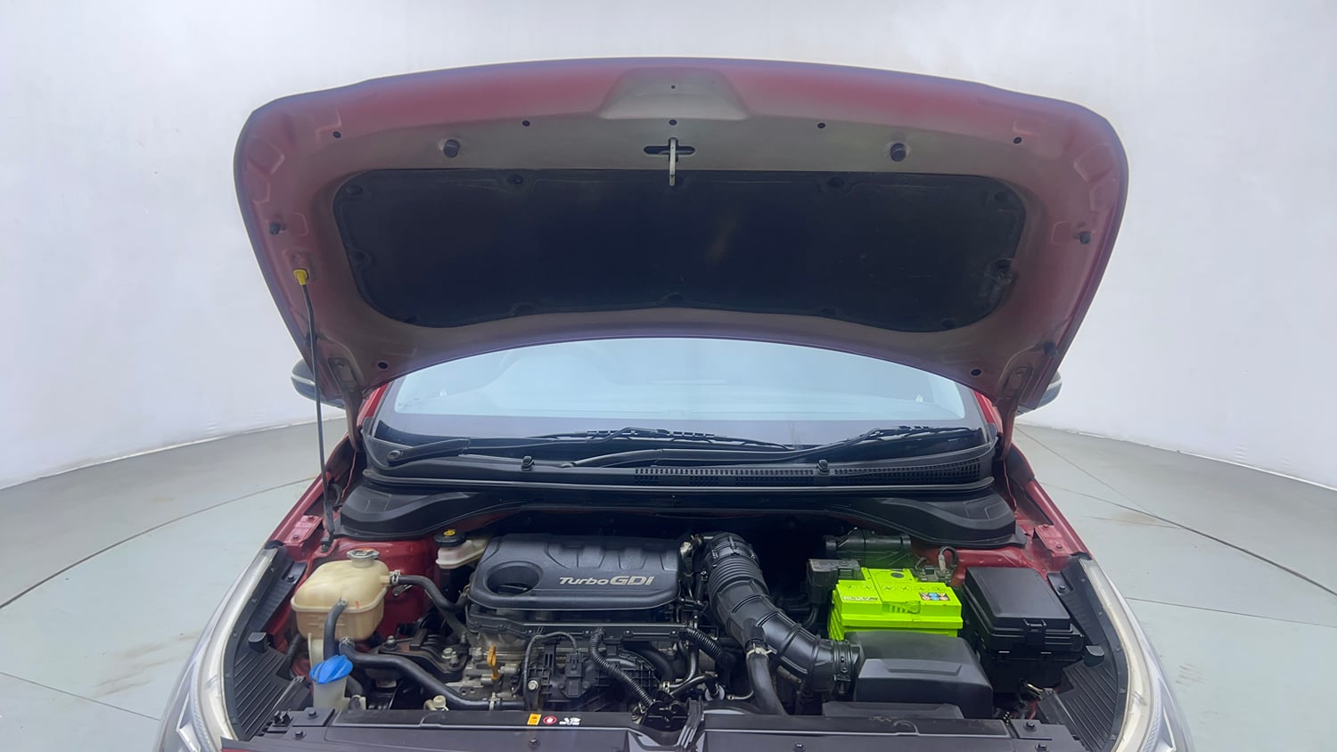 Used 2021 Hyundai Verna SX (O) 1.0 Turbo DCT Petrol Automatic engine ENGINE & BONNET OPEN FRONT VIEW