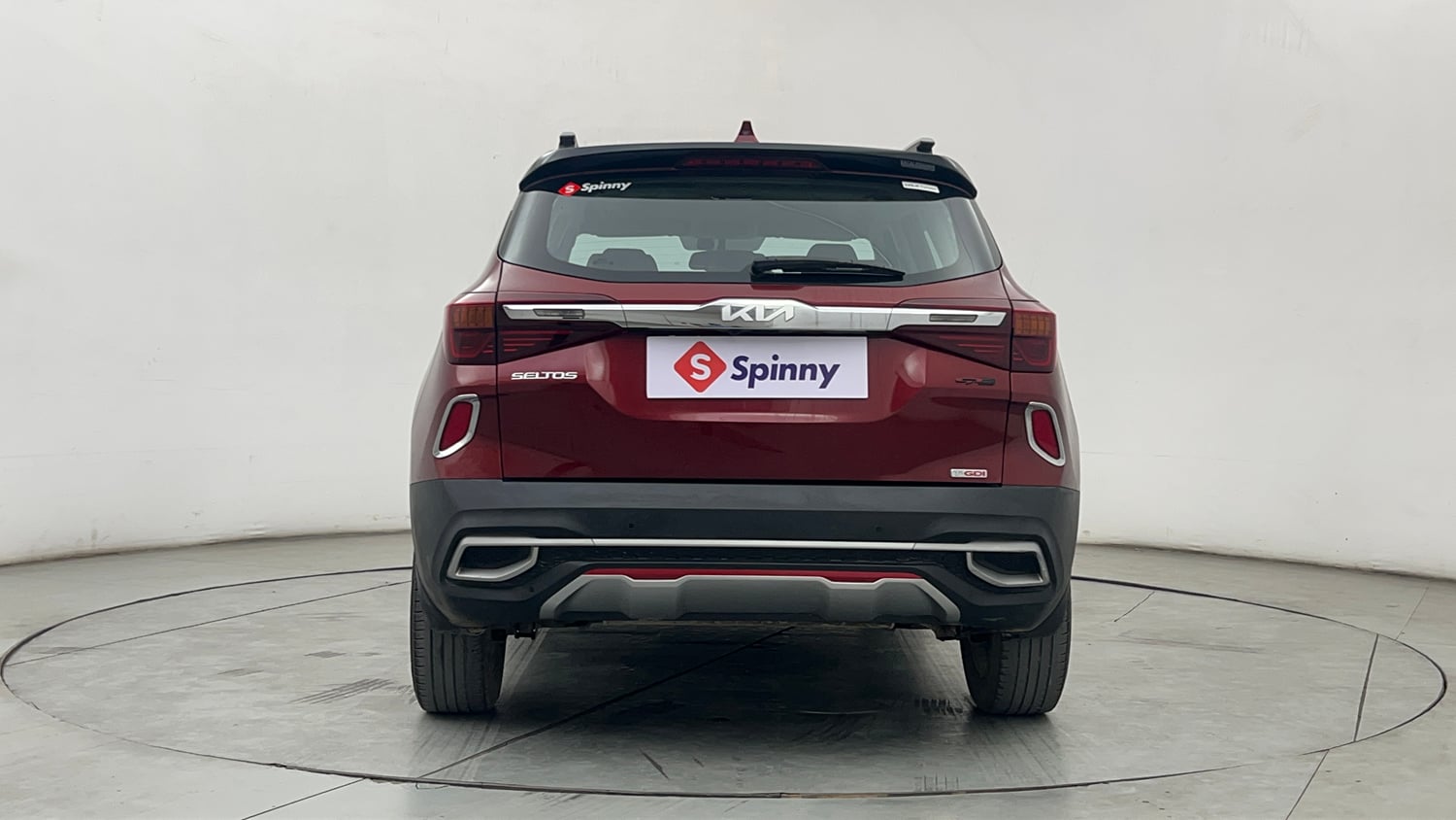 Used 2022 Kia Seltos GTX Plus 1.4 Petrol Manual exterior BACK VIEW
