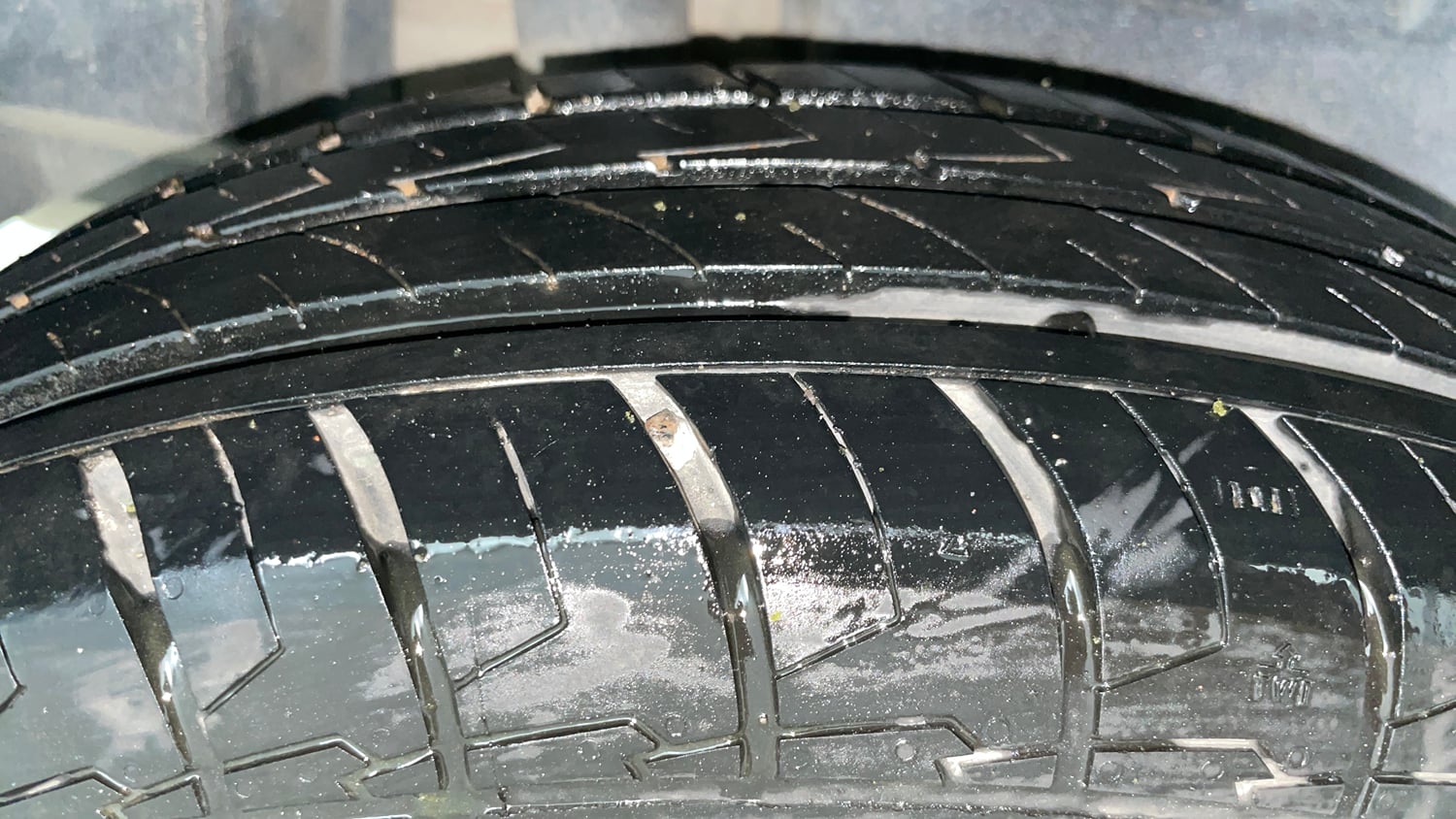 Used 2018 Maruti Suzuki Dzire VDi AMT Diesel Automatic tyres RIGHT REAR TYRE TREAD VIEW
