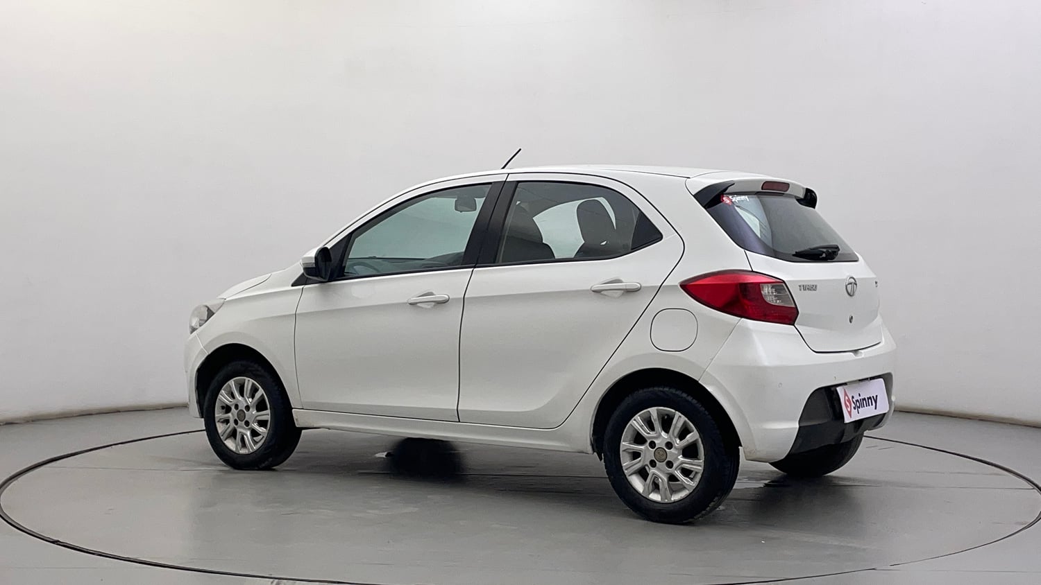 Used 2018 Tata Tiago Revotron XZ Petrol Manual exterior LEFT REAR CORNER VIEW