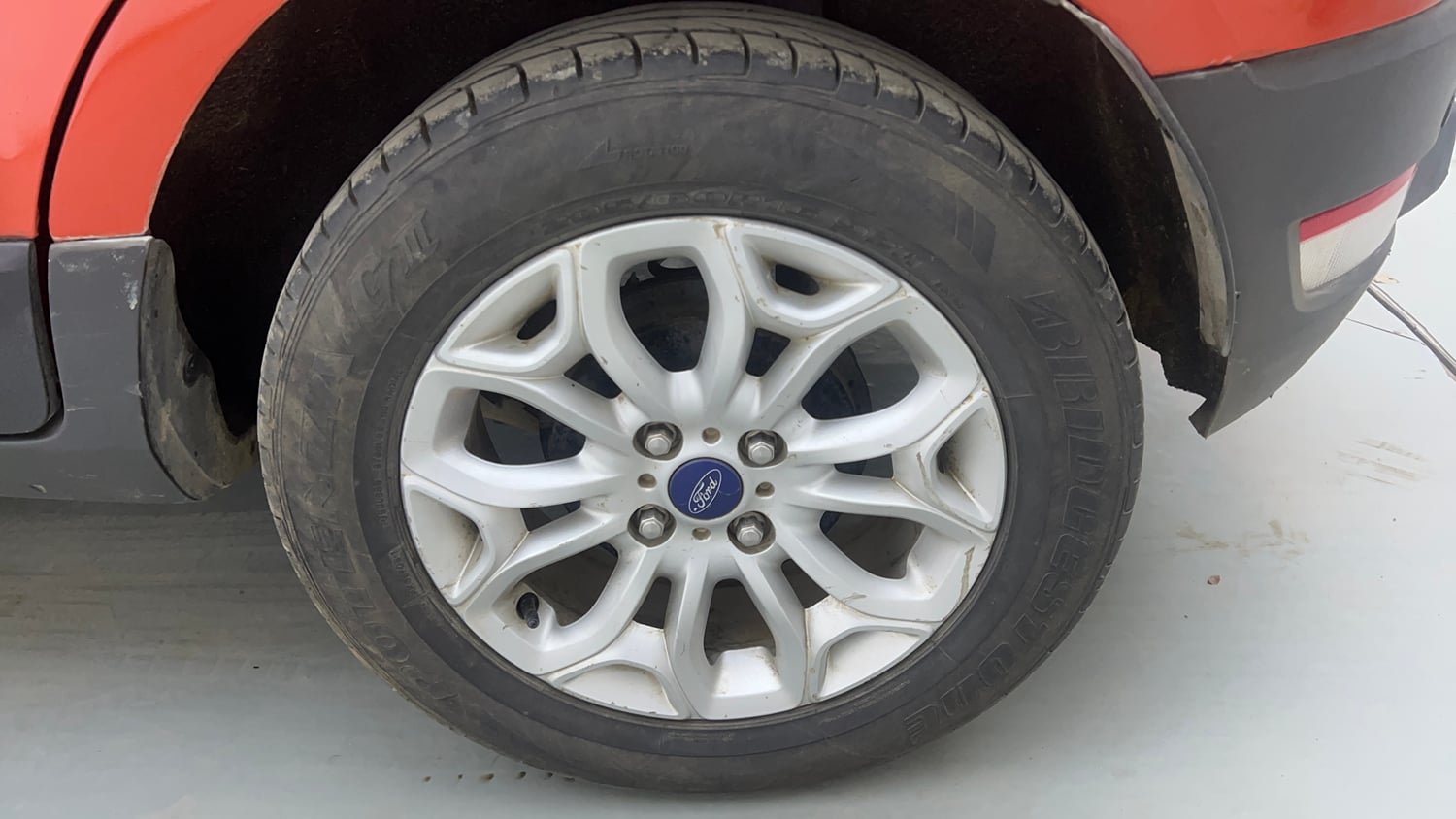 Used 2016 Ford EcoSport Titanium+ 1.5L TDCi Diesel Manual tyres LEFT REAR TYRE RIM VIEW
