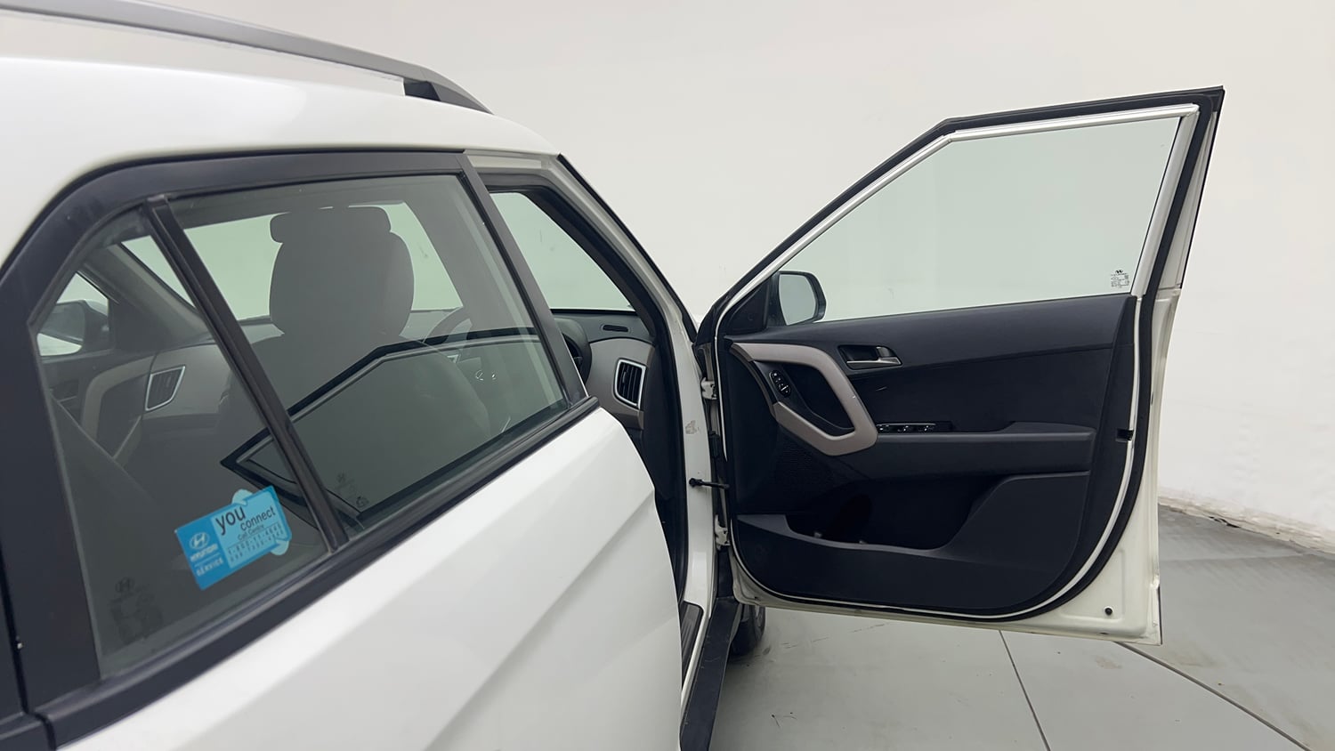 Used 2017 Hyundai Creta SX Plus 1.6 AT Petrol Petrol Automatic interior RIGHT FRONT DOOR OPEN VIEW