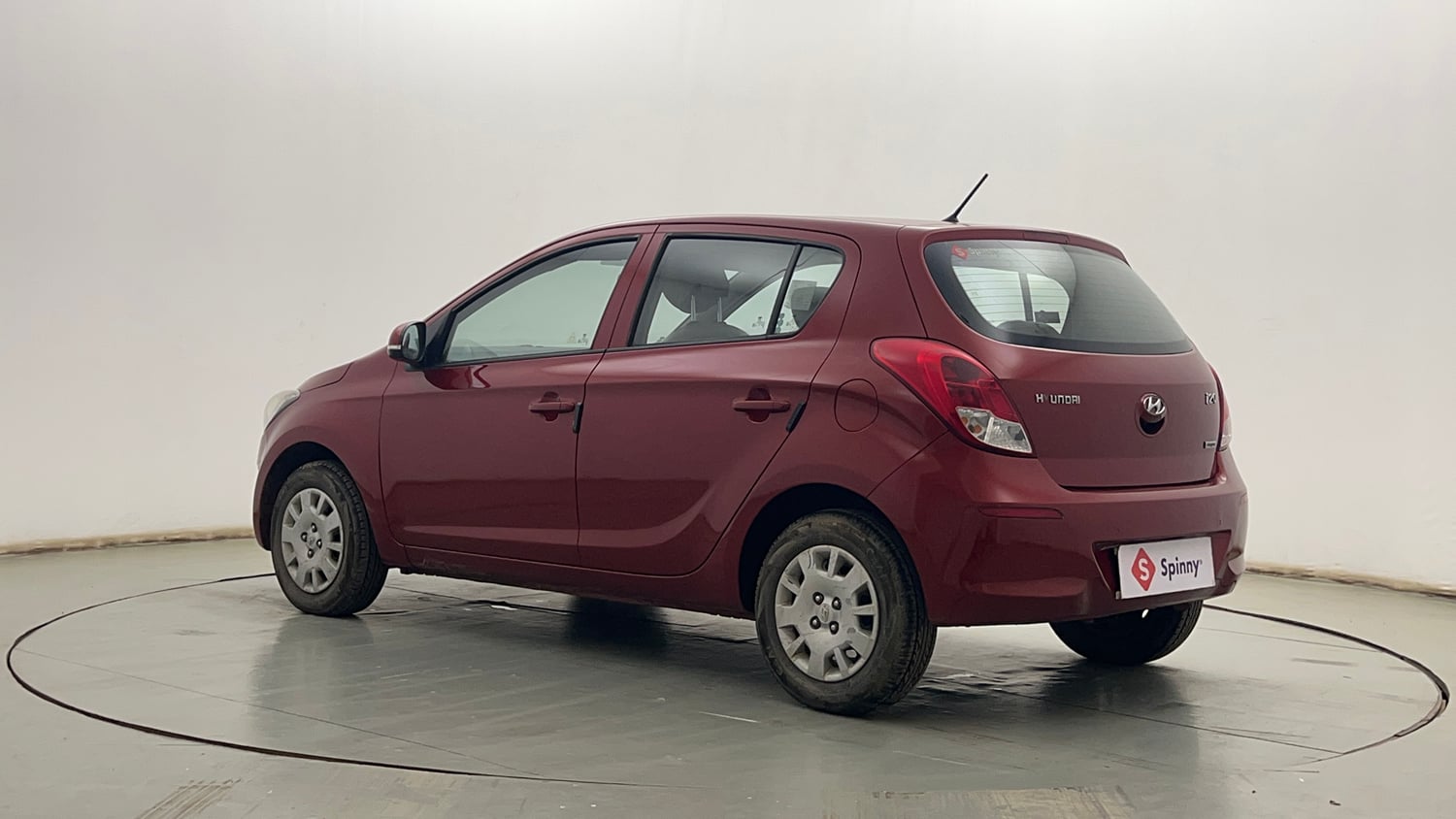 Used 2013 Hyundai i20 Magna (O) 1.2 Petrol Manual exterior LEFT REAR CORNER VIEW