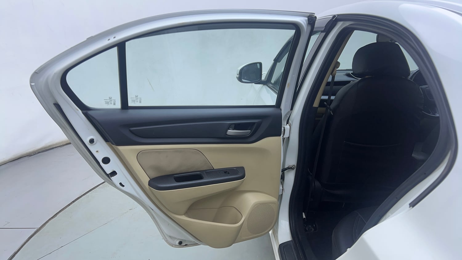 Used 2020 Honda Amaze 1.2 VX MT Petrol Petrol Manual interior LEFT REAR DOOR OPEN VIEW