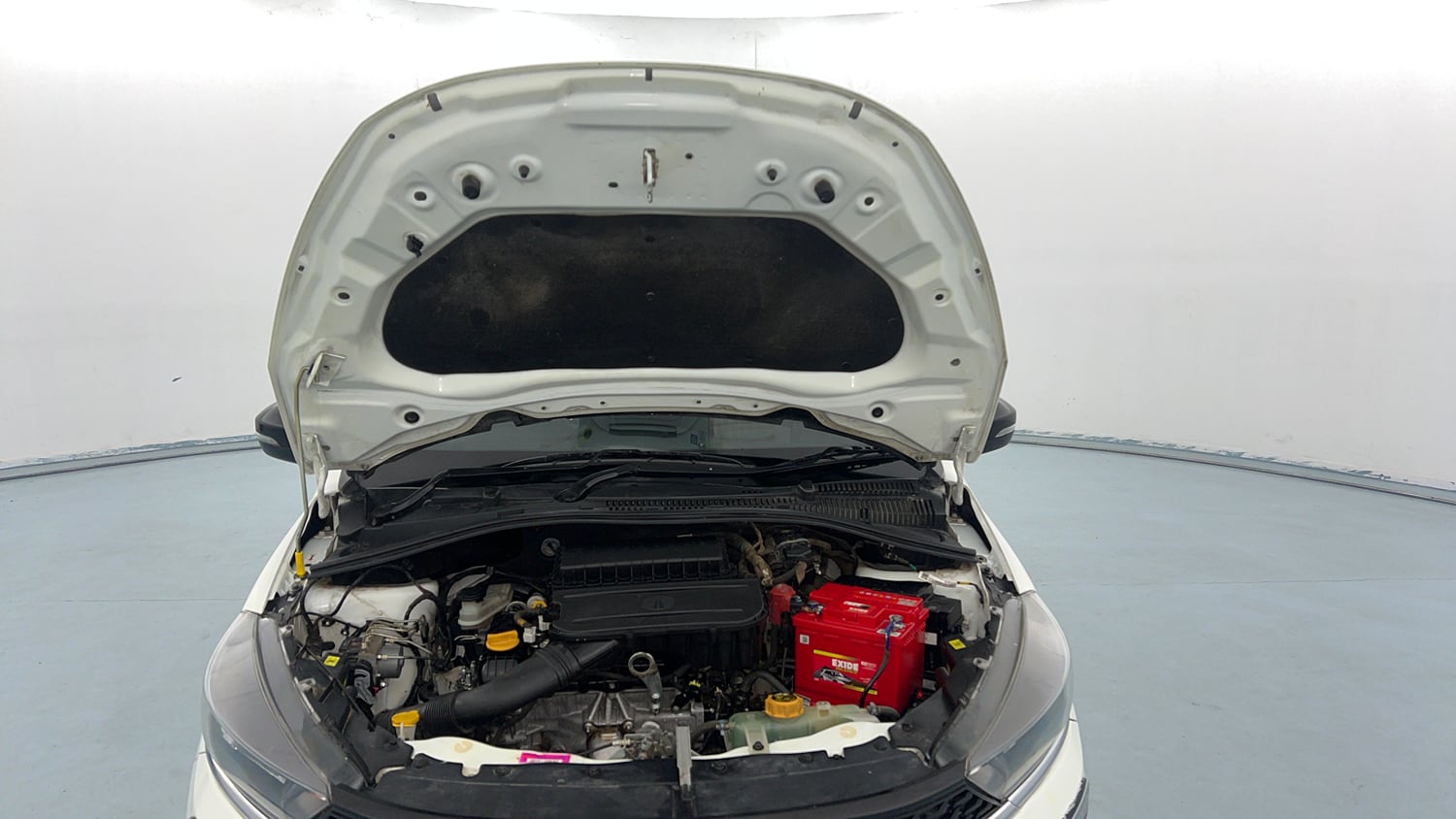 Used 2022 Tata Tiago XT CNG Cng Manual engine ENGINE & BONNET OPEN FRONT VIEW