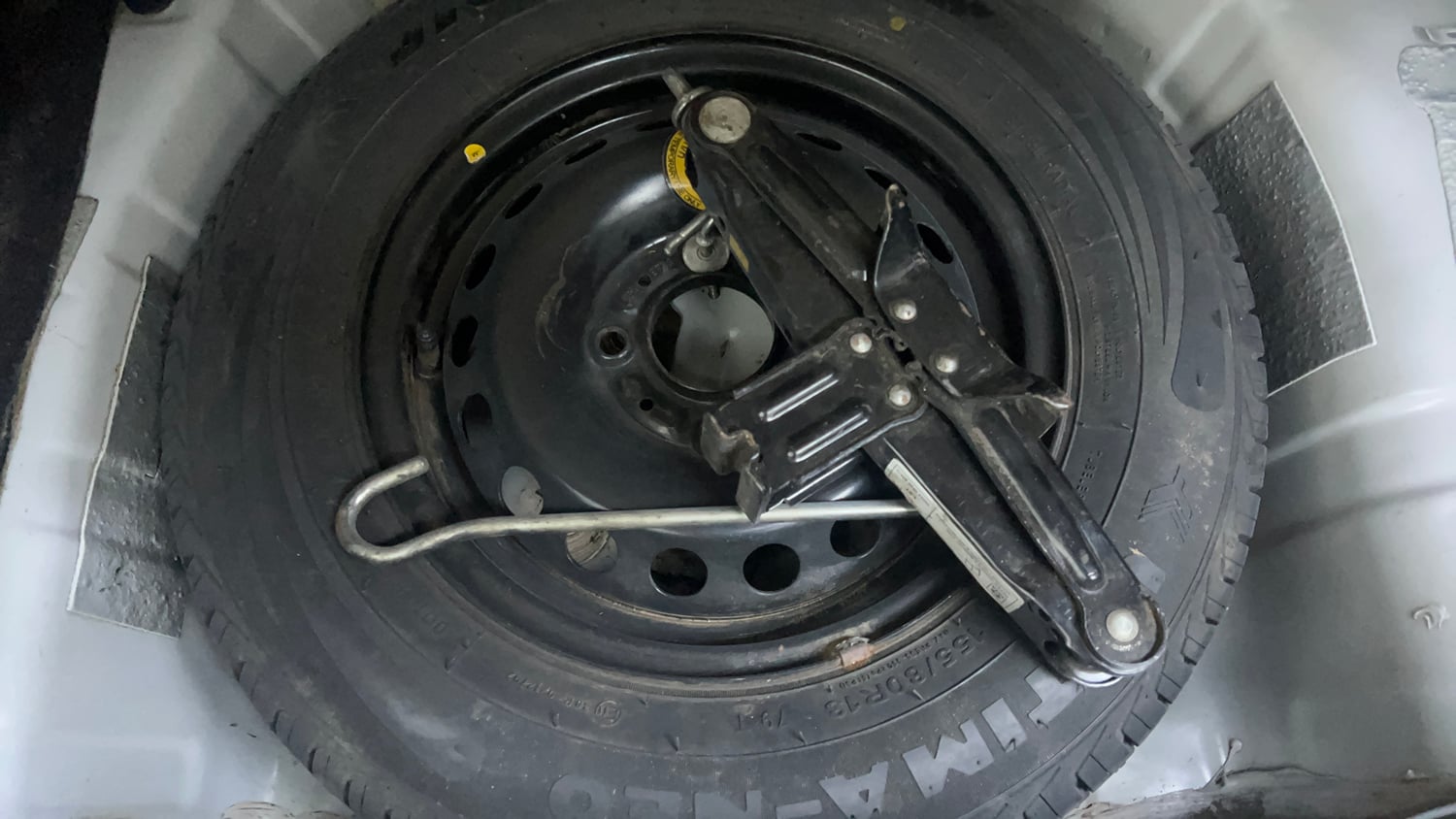 Used 2021 Tata Tiago NRG XZ MT Petrol Manual tyres SPARE TYRE VIEW