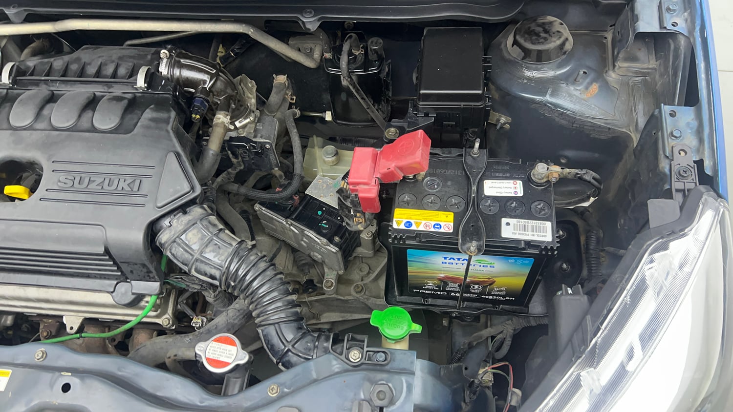 Used 2015 Maruti Suzuki Celerio VXi AMT Petrol Automatic engine ENGINE LEFT SIDE VIEW