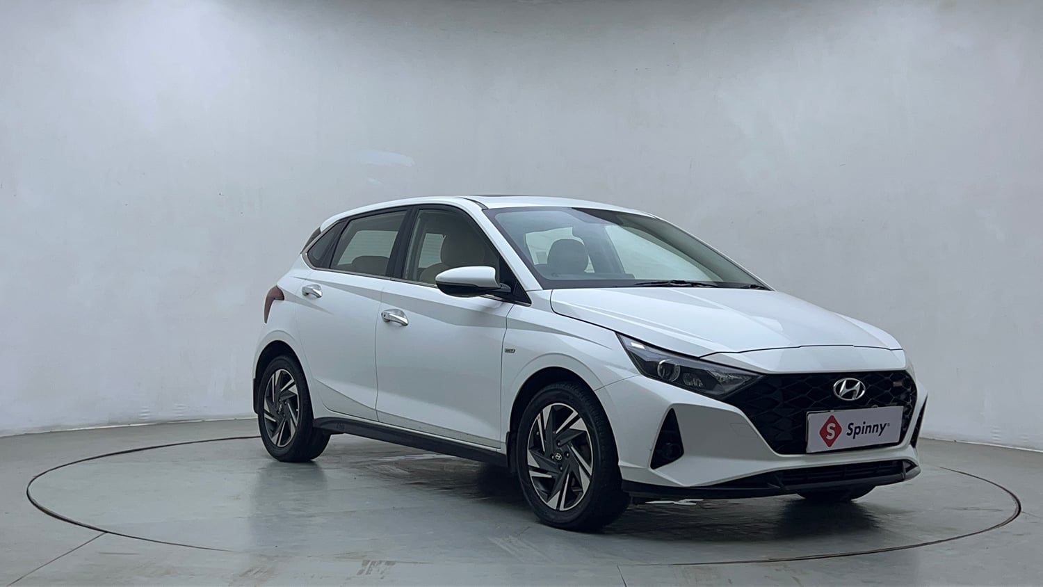 Used 2021 Hyundai New i20 Asta (O) 1.0 Turbo DCT Petrol Automatic exterior RIGHT FRONT CORNER VIEW