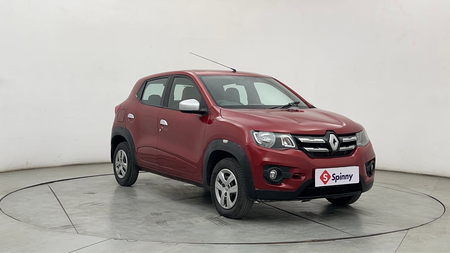 Used 2018 Renault Kwid 1.0 RXT AMT Opt Petrol Automatic exterior RIGHT FRONT CORNER VIEW