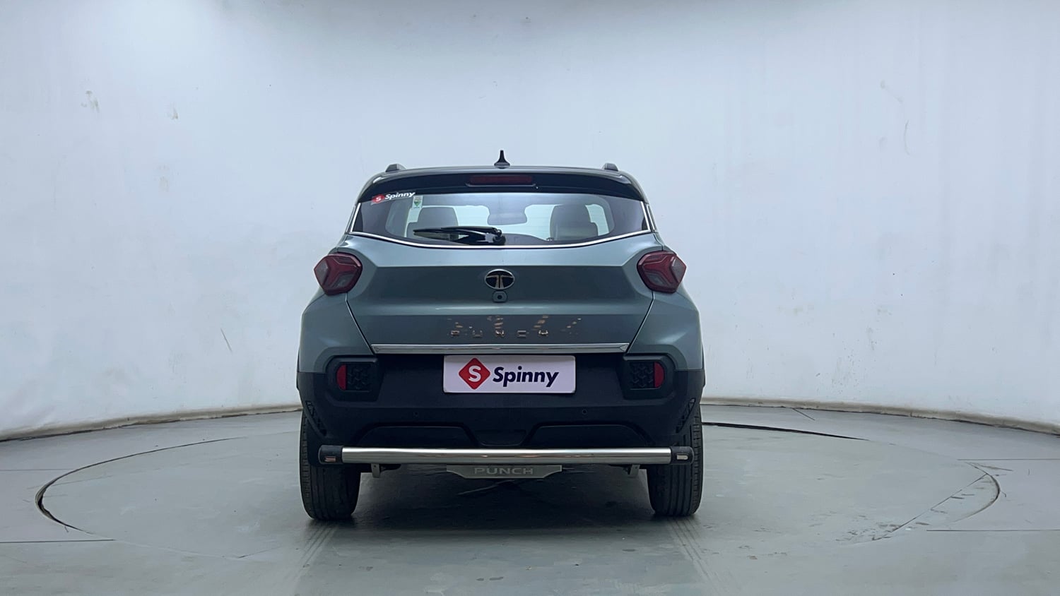 Used 2024 Tata Punch Creative Dual Tone MT Sunroof Petrol Manual exterior BACK VIEW