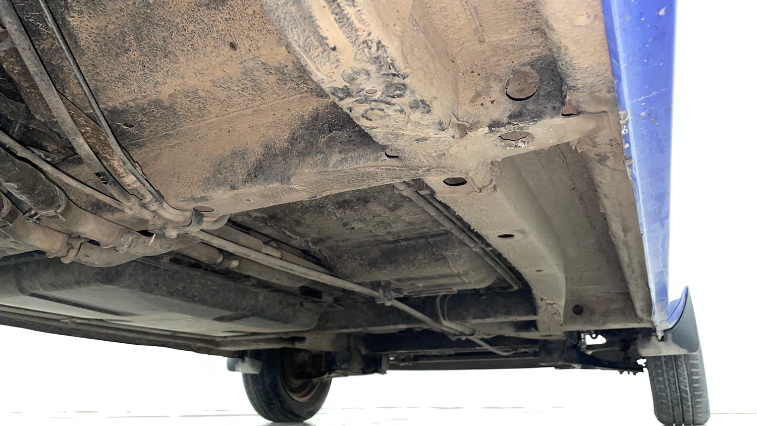 Used 2014 Tata Nano Twist XT Petrol Manual extra REAR RIGHT UNDERBODY VIEW