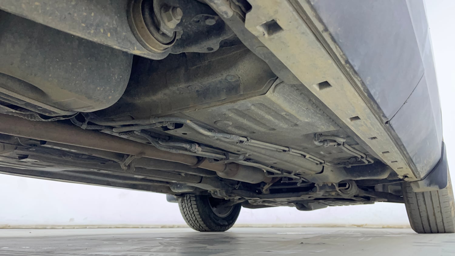 Used 2022 Tata Harrier XZ Plus Diesel Manual extra REAR RIGHT UNDERBODY VIEW