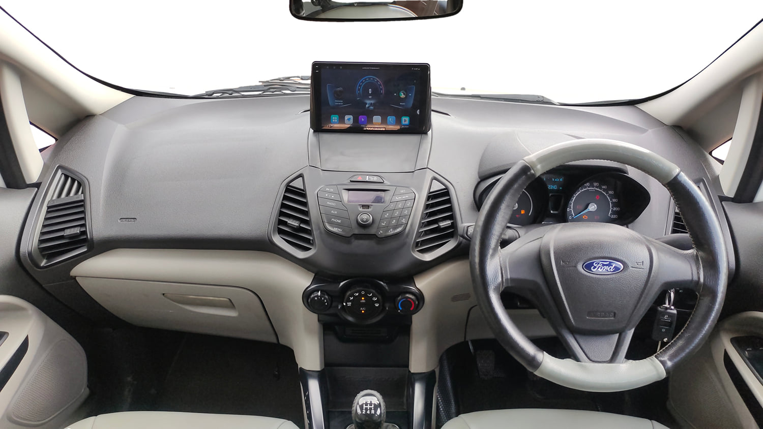 Used 2017 Ford EcoSport Ambiente 1.5L TDCi Diesel Manual interior DASHBOARD VIEW
