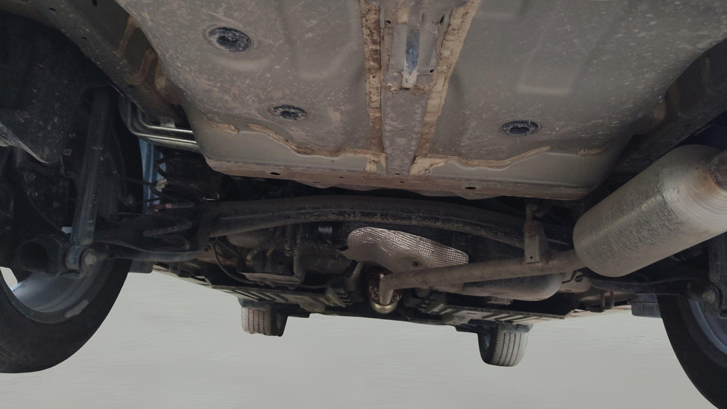 Used 2026 Maruti Suzuki Victoris ZXI+ (O) AT 2W (ADAS) Petrol Automatic extra REAR RIGHT UNDERBODY VIEW