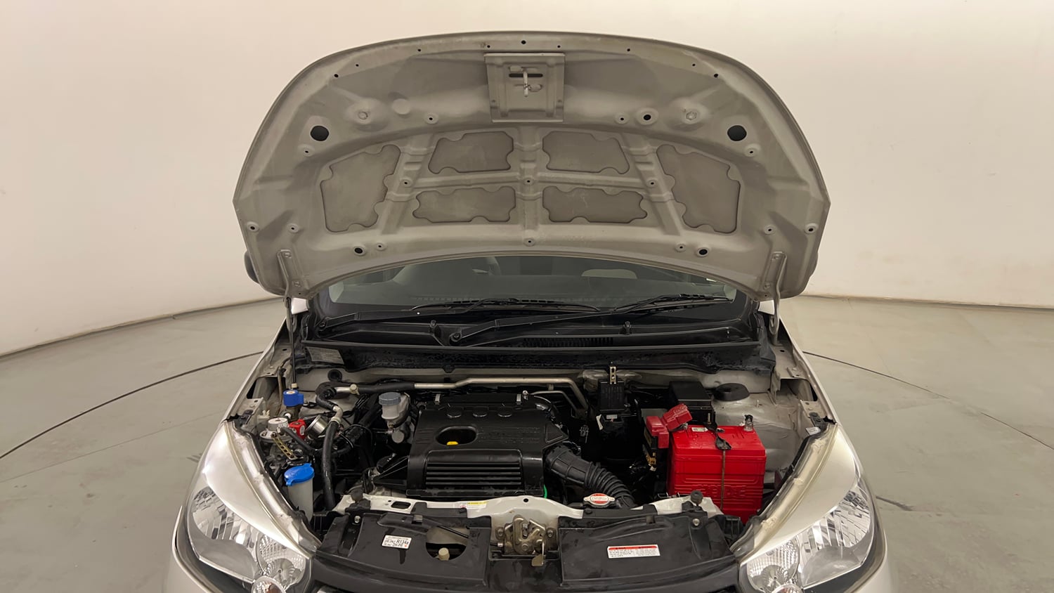 Used 2017 Maruti Suzuki Celerio VXI  CNG (Outside Fitted) Cng Manual engine ENGINE & BONNET OPEN FRONT VIEW