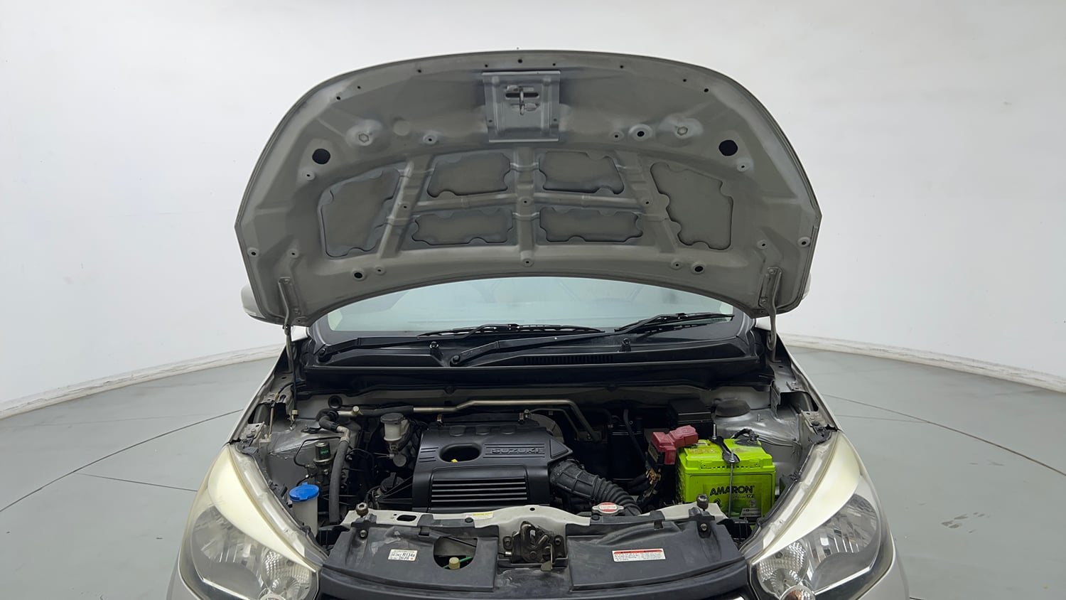 Used 2017 Maruti Suzuki Celerio ZXi AMT Petrol Automatic engine ENGINE & BONNET OPEN FRONT VIEW