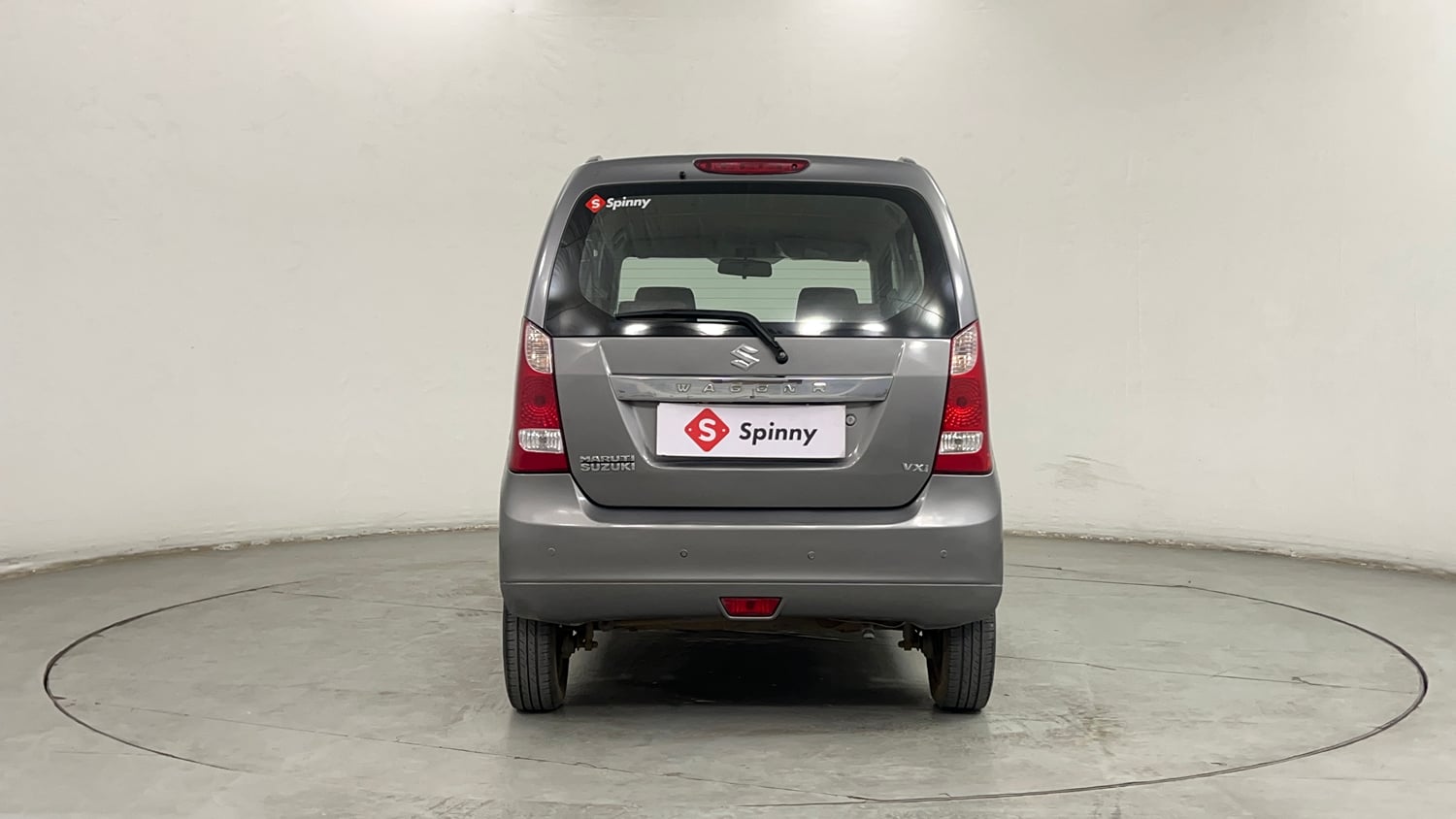 Used 2014 Maruti Suzuki Wagon R 1.0 VXI Petrol + CNG (Outside Fitted) Cng Manual exterior BACK VIEW