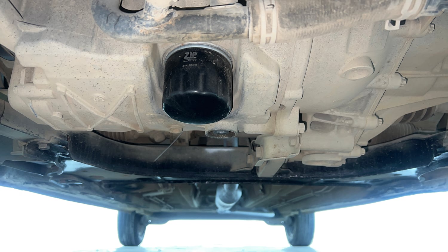 Used 2020 Renault Triber RXZ Petrol Manual extra FRONT LEFT UNDERBODY VIEW
