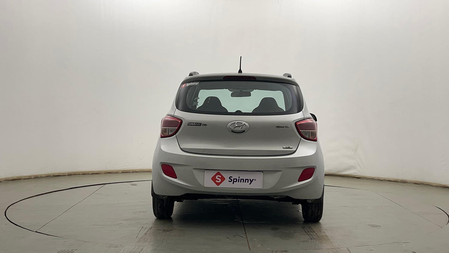 Used 2013 Hyundai Grand i10 Sportz 1.2 Kappa VTVT Petrol Manual exterior BACK VIEW