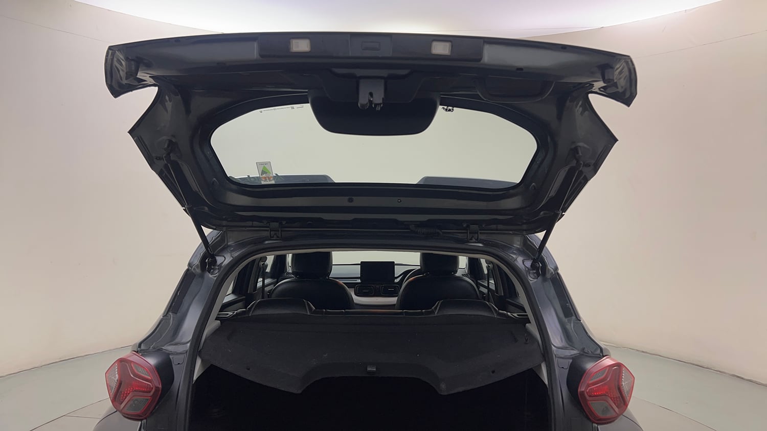 Used 2023 Tata Punch Pure MT Petrol Manual interior DICKY DOOR OPEN VIEW