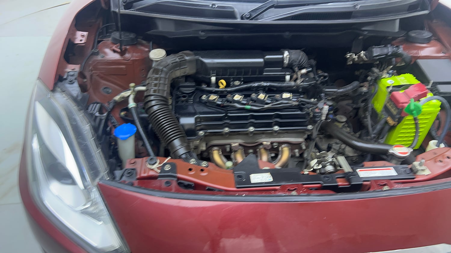 Used 2017 Maruti Suzuki Dzire ZXi Plus Petrol Manual engine ENGINE RIGHT SIDE VIEW