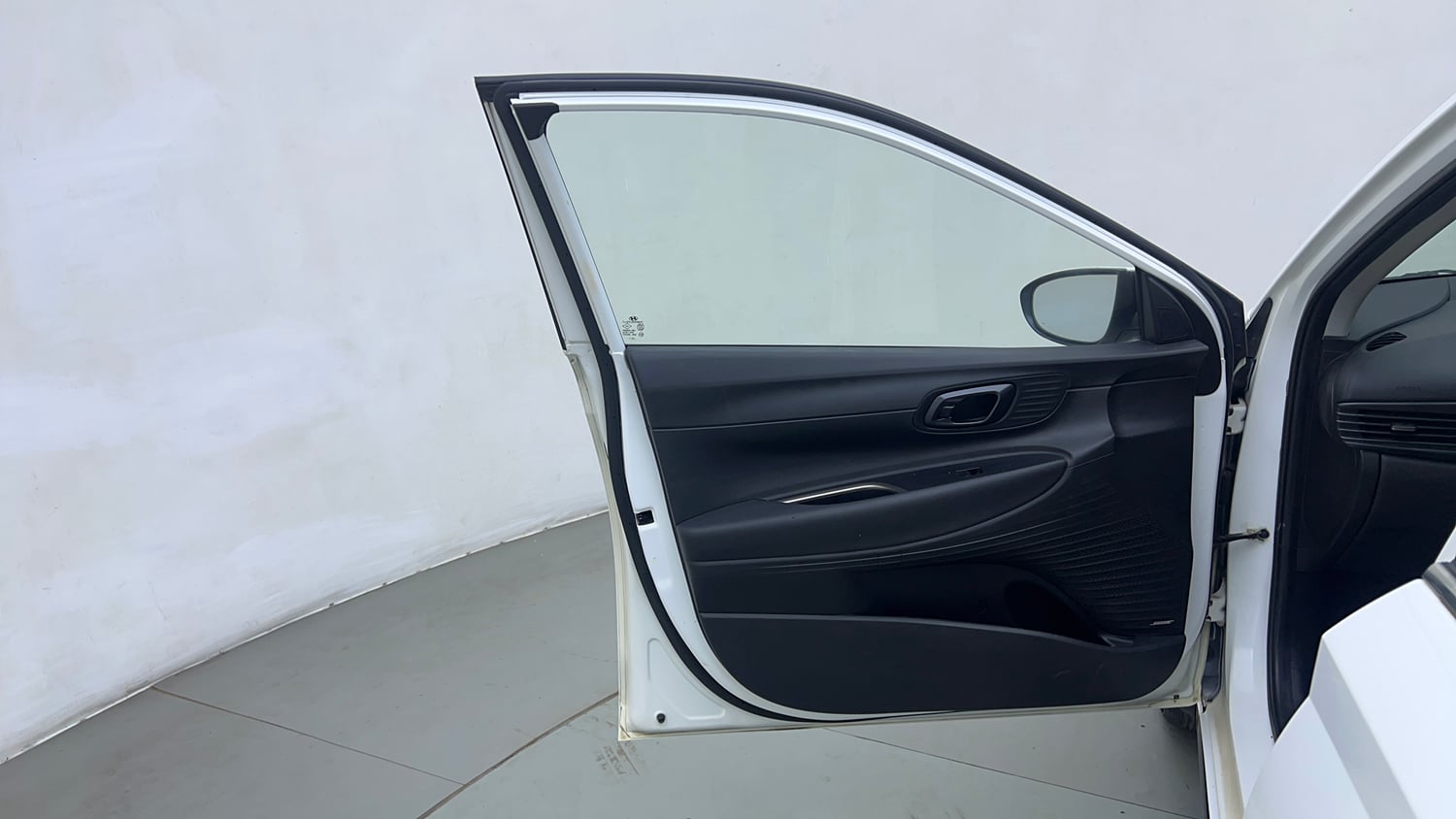 Used 2021 Hyundai New i20 Asta (O) 1.0 Turbo DCT Petrol Automatic interior LEFT FRONT DOOR OPEN VIEW