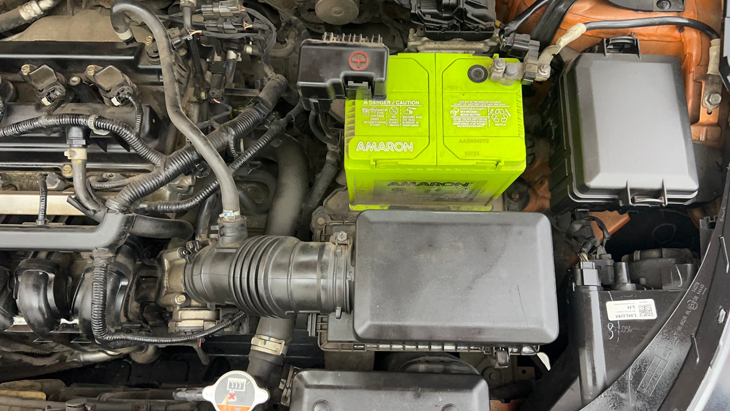 Used 2019 Hyundai Elite i20 Sportz Plus 1.2 Petrol Manual engine ENGINE LEFT SIDE VIEW