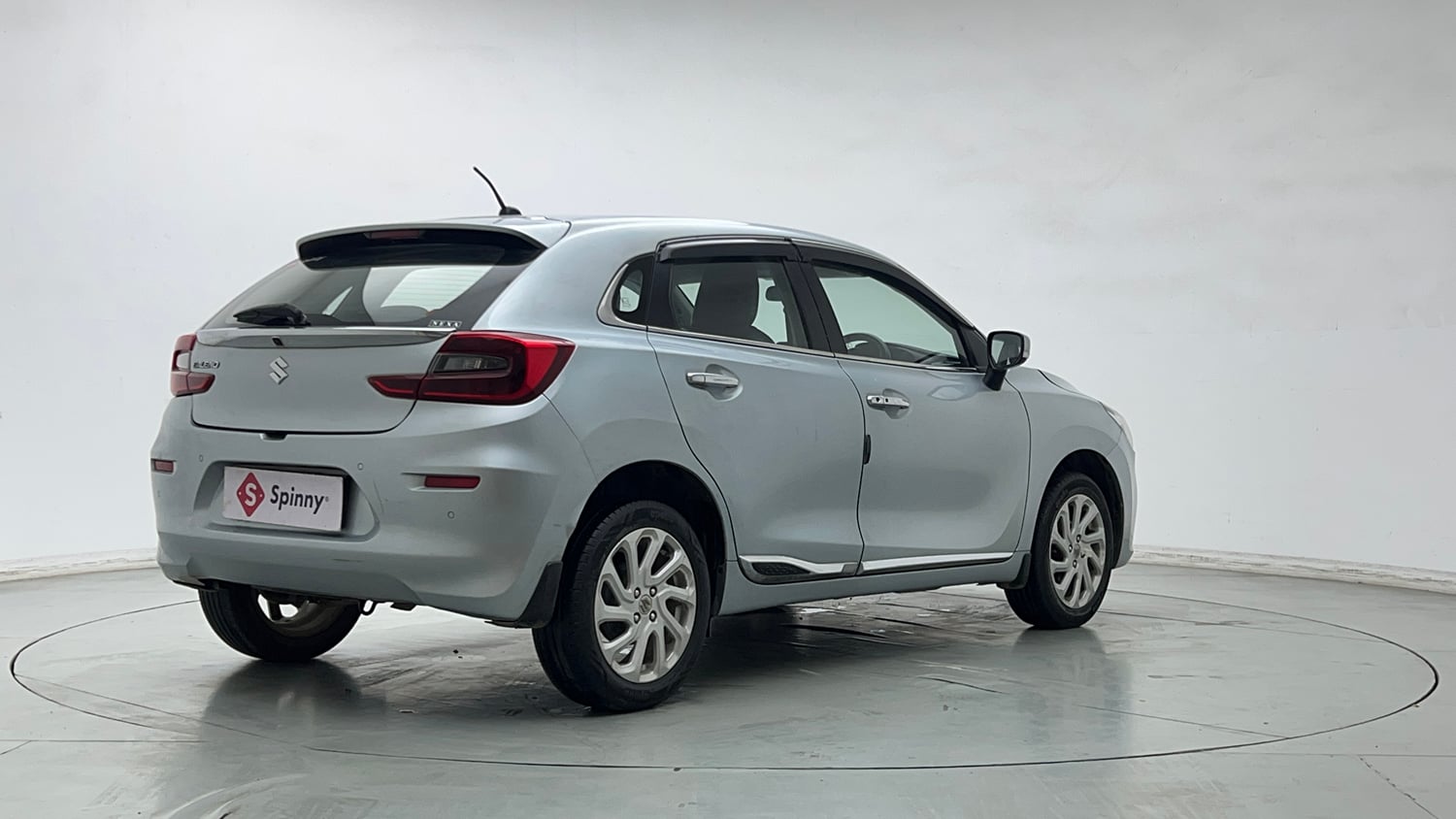 Used 2024 Maruti Suzuki Baleno Zeta MT Petrol Manual exterior RIGHT REAR CORNER VIEW