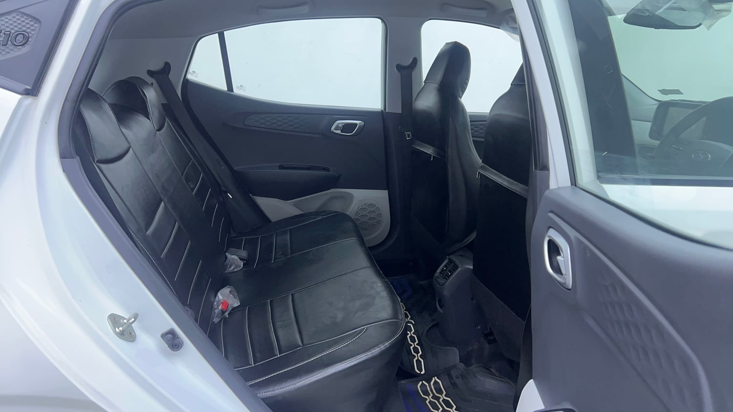 Used 2022 Hyundai Grand i10 Nios Sportz 1.2 Kappa VTVT Petrol Manual interior RIGHT SIDE REAR DOOR CABIN VIEW