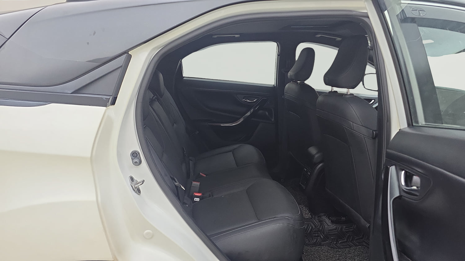 Used 2023 Tata Nexon Fearless Plus S 1.2 Revotron Petrol 6MT DT Petrol Manual interior RIGHT SIDE REAR DOOR CABIN VIEW
