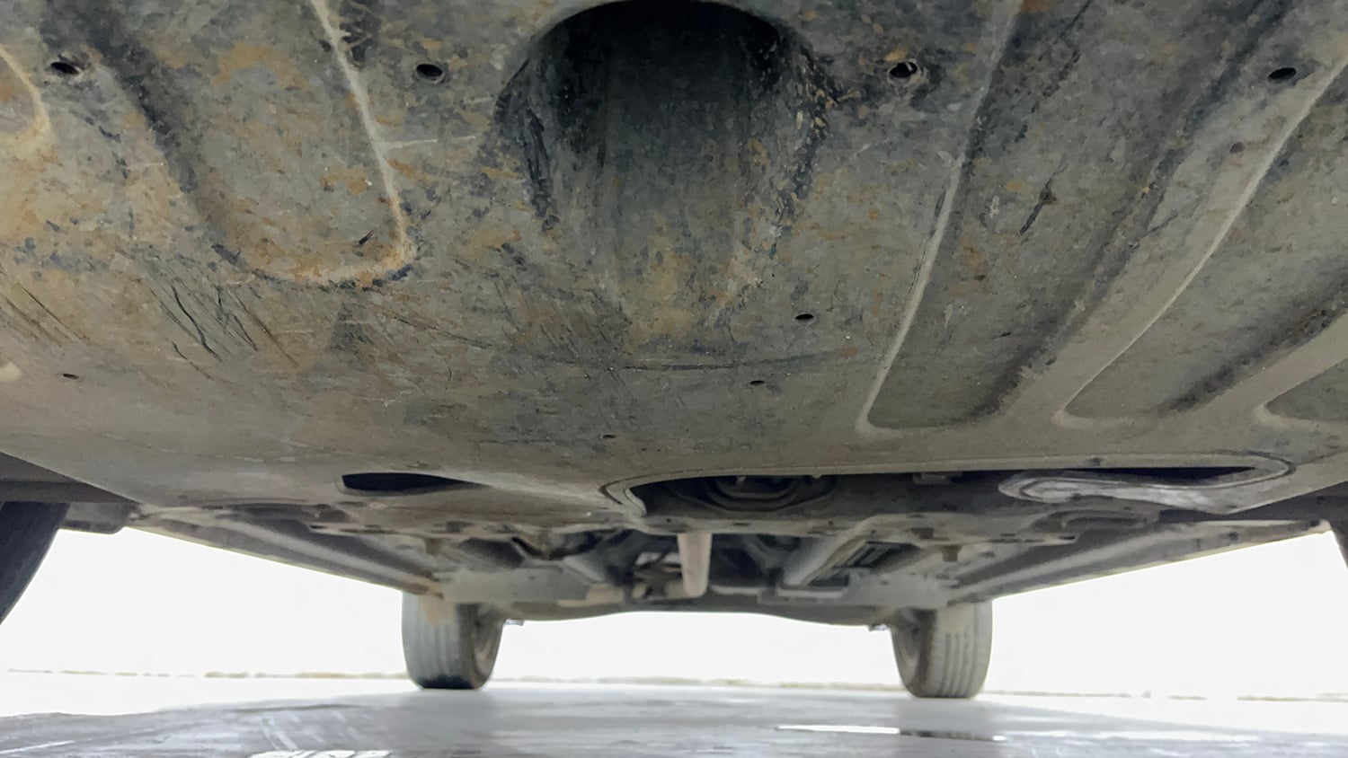 Used 2021 Kia Seltos HTX 1.5 Diesel Diesel Manual extra FRONT LEFT UNDERBODY VIEW
