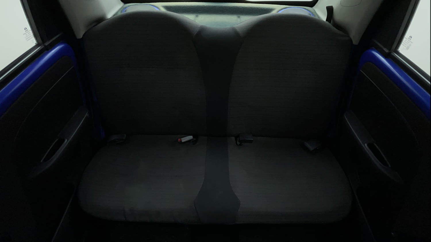 Used 2014 Tata Nano Twist XT Petrol Manual interior REAR SEAT CONDITION VIEW