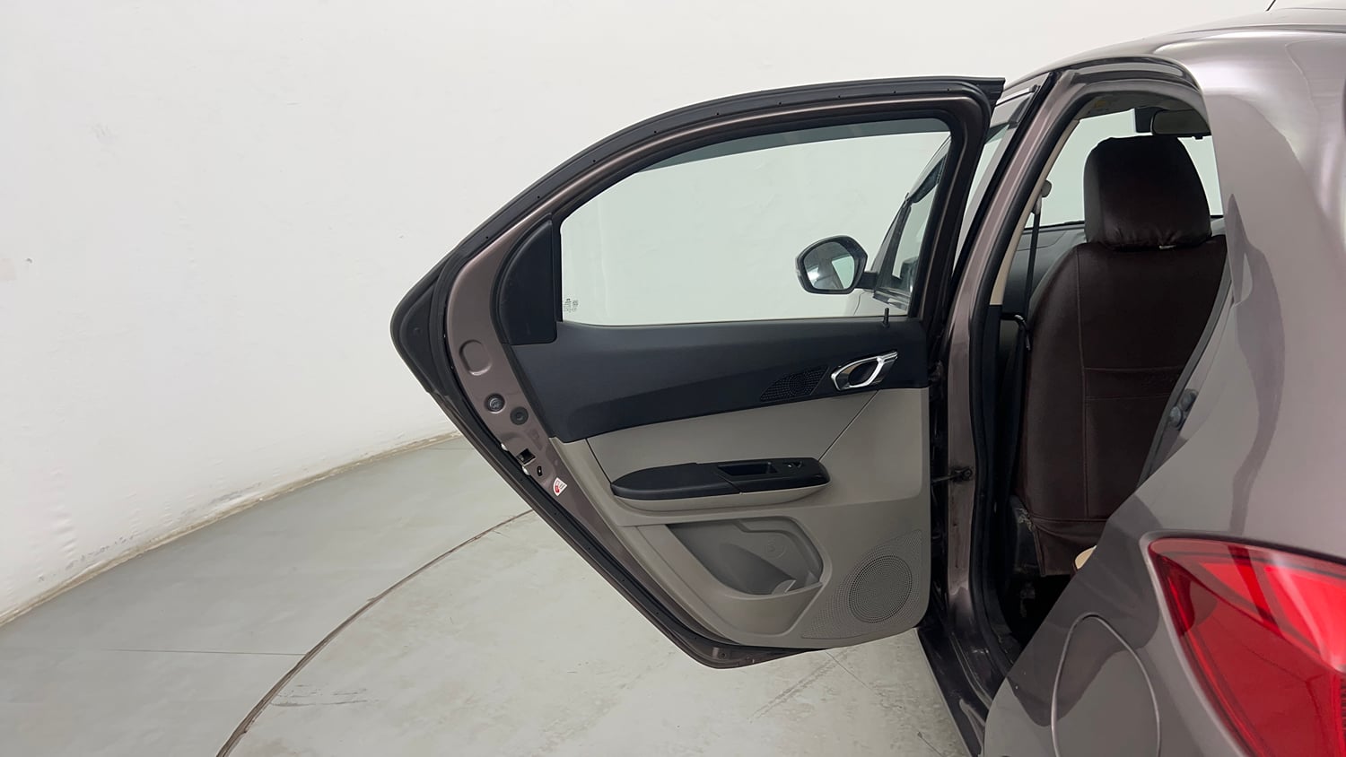 Used 2017 Tata Tiago Revotron XZ Petrol Manual interior LEFT REAR DOOR OPEN VIEW
