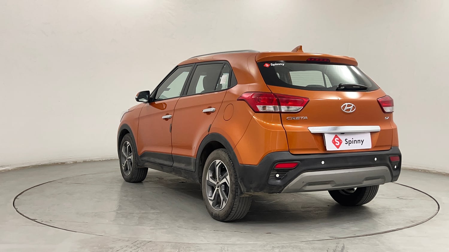 Used 2018 Hyundai Creta SX 1.6 AT Petrol Petrol Automatic exterior LEFT REAR CORNER VIEW