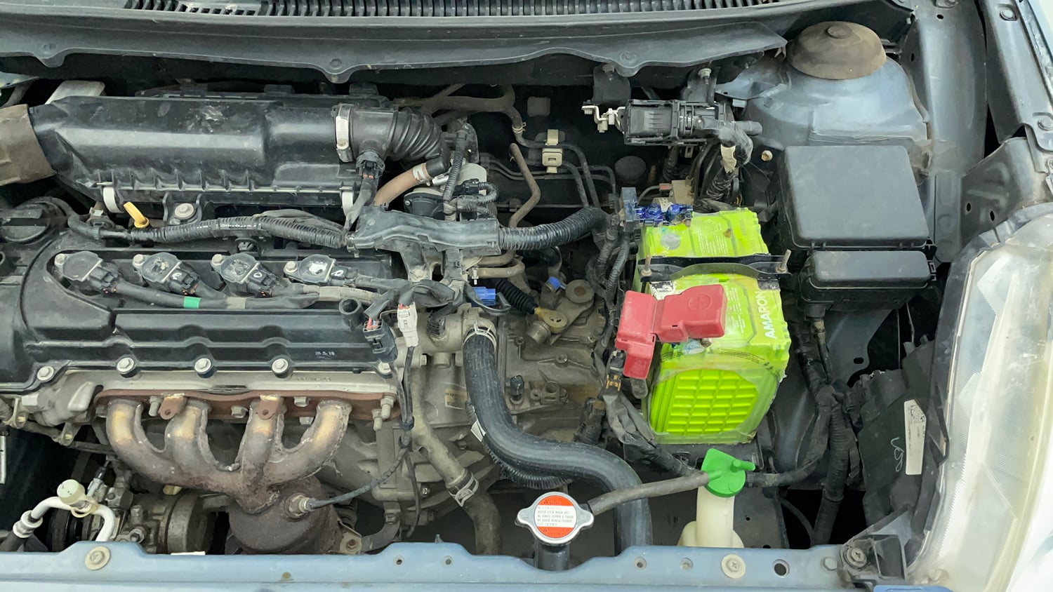 Used 2018 Maruti Suzuki Baleno Zeta 1.2 Petrol Manual engine ENGINE LEFT SIDE VIEW