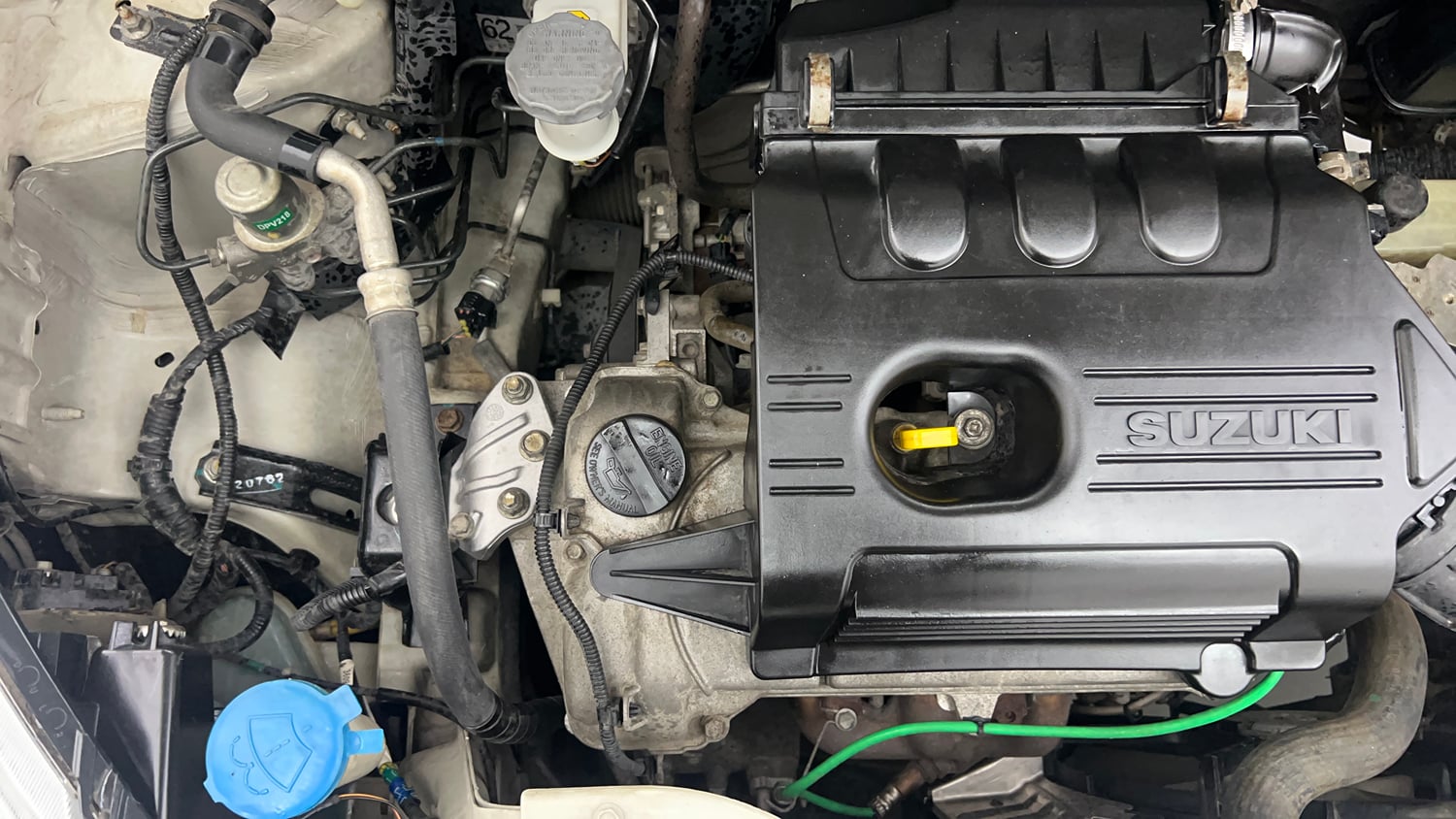 Used 2018 Maruti Suzuki Celerio X Zxi AMT Petrol Automatic engine ENGINE RIGHT SIDE VIEW