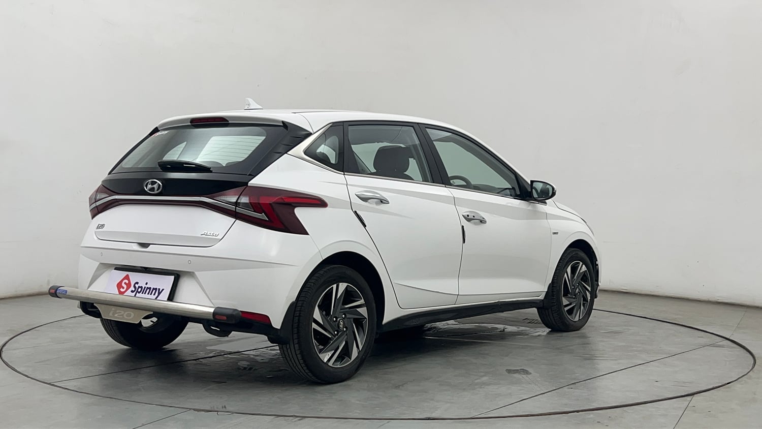 Used 2023 Hyundai New i20 Asta (O) 1.0 Turbo DCT Petrol Automatic exterior RIGHT REAR CORNER VIEW