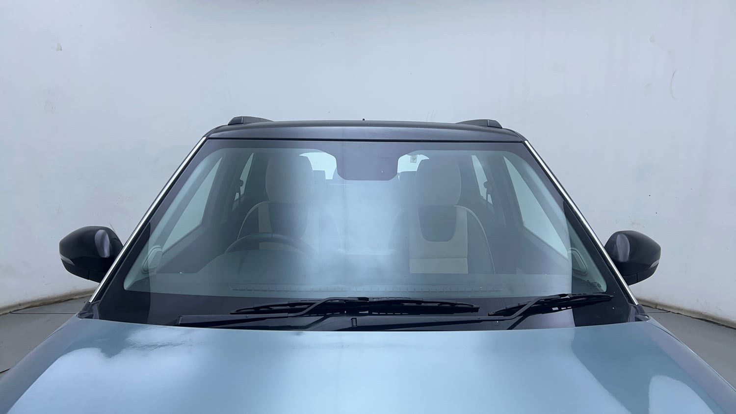 Used 2024 Tata Punch Creative Dual Tone MT Sunroof Petrol Manual exterior FRONT WINDSHIELD VIEW