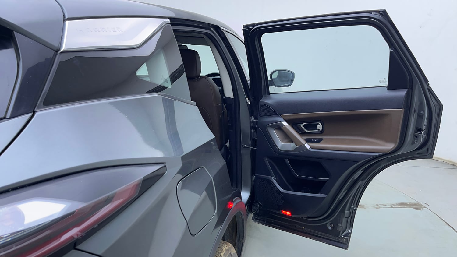 Used 2022 Tata Harrier XZ Plus Diesel Manual interior RIGHT REAR DOOR OPEN VIEW