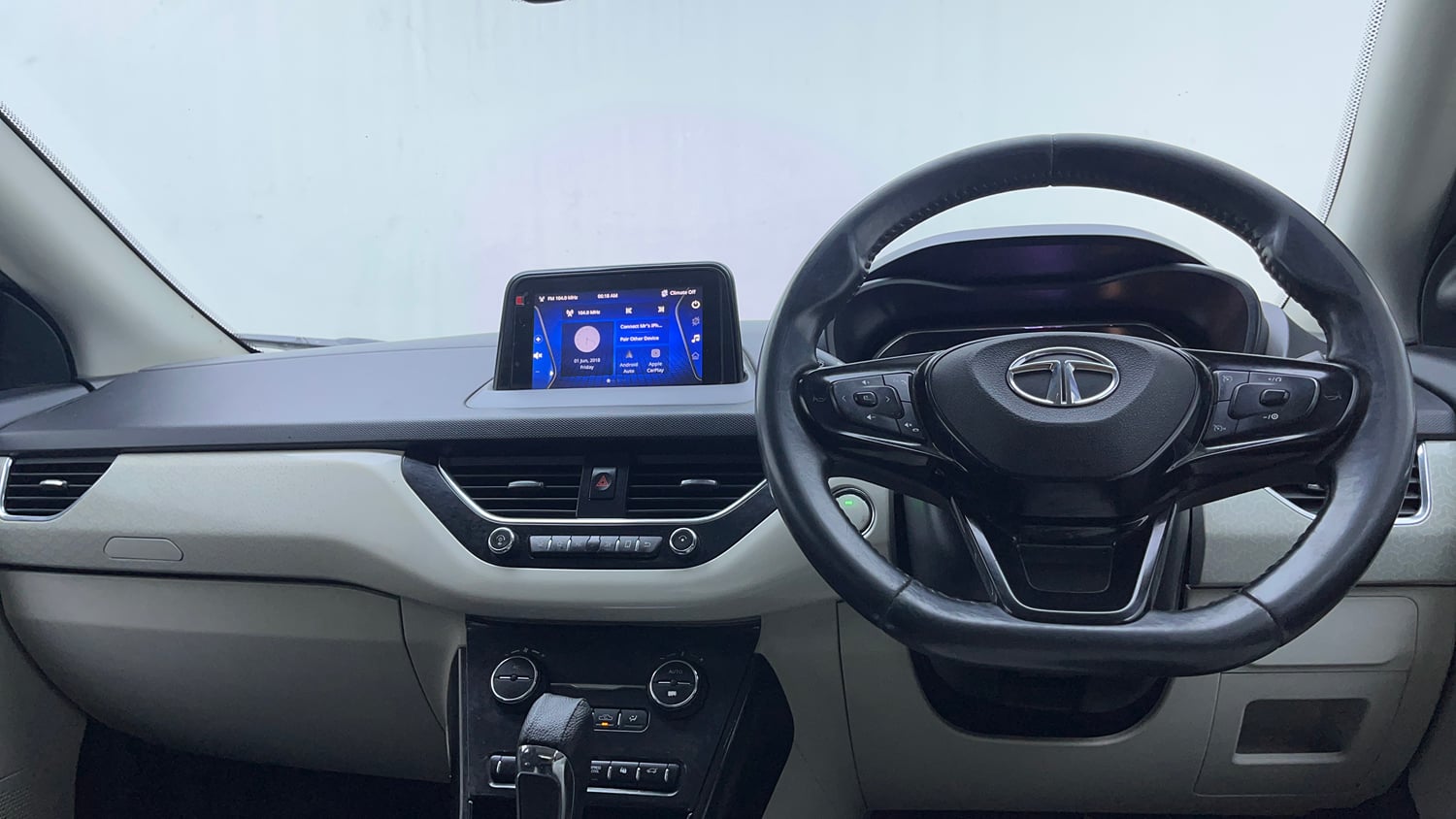 Used 2020 Tata Nexon XZA Plus (O) Petrol Automatic interior DASHBOARD VIEW