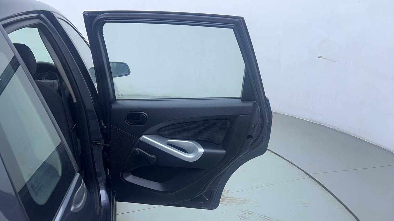 Used 2014 Ford Figo Duratec Petrol ZXI 1.2 Petrol Manual interior RIGHT REAR DOOR OPEN VIEW