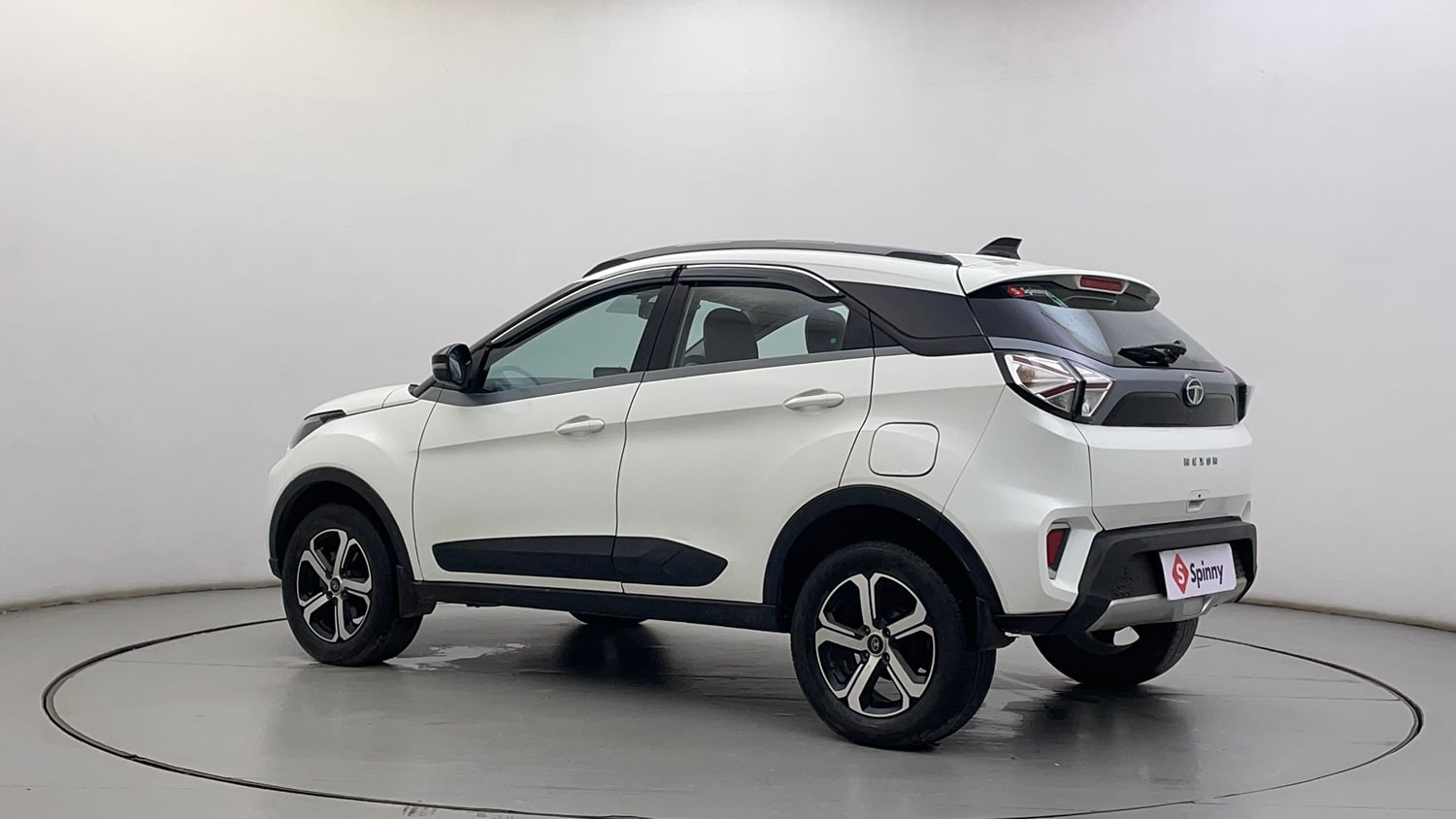 Used 2021 Tata Nexon XZA Plus Diesel Diesel Automatic exterior LEFT REAR CORNER VIEW