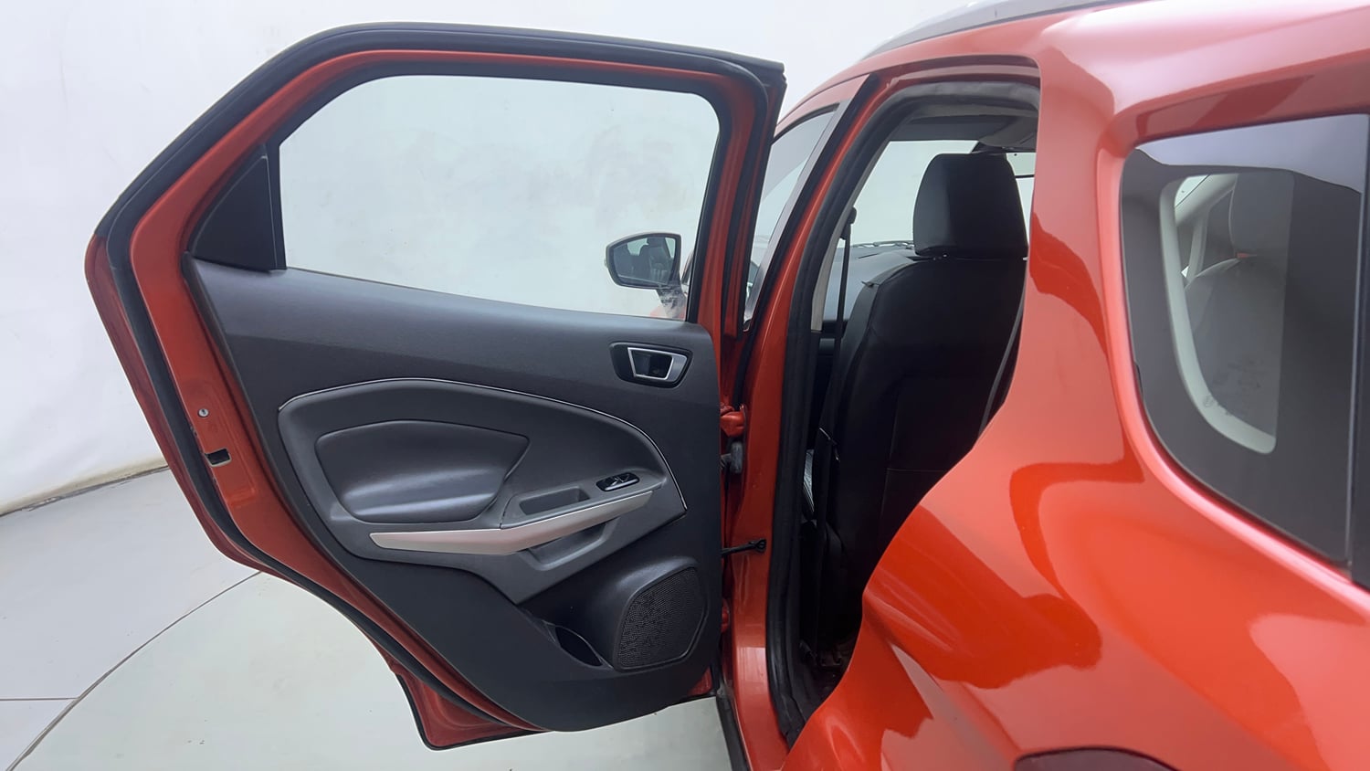 Used 2016 Ford EcoSport Titanium+ 1.5L TDCi Diesel Manual interior LEFT REAR DOOR OPEN VIEW