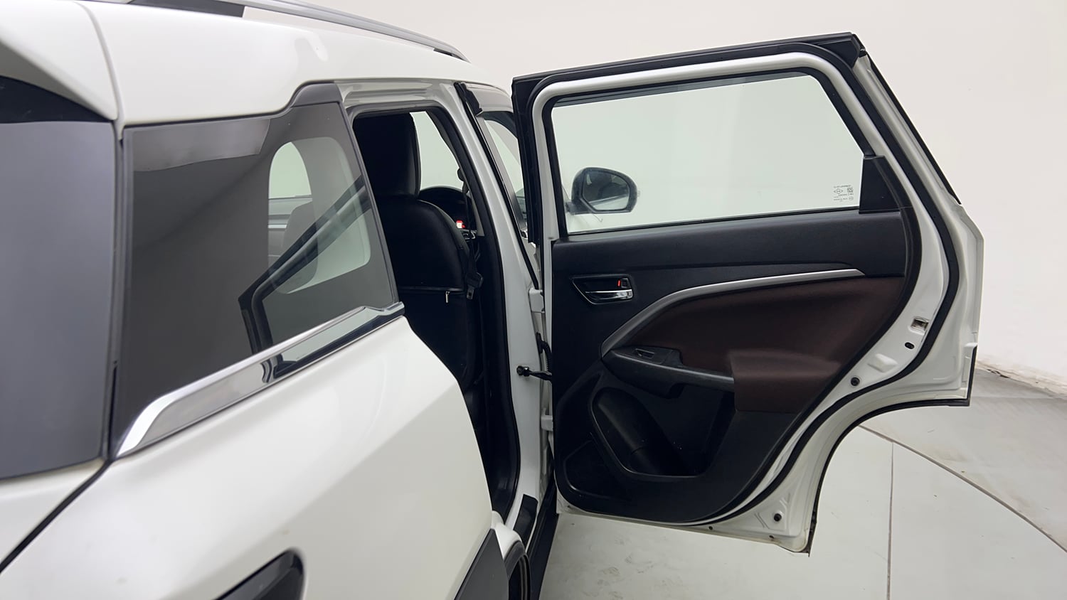 Used 2023 Maruti Suzuki Brezza ZXi Petrol Manual interior RIGHT REAR DOOR OPEN VIEW