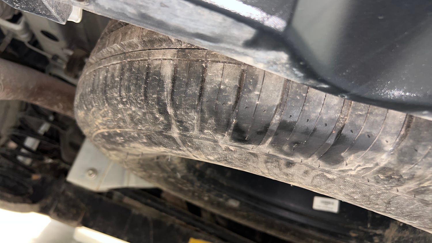 Used 2022 Tata Harrier XT Diesel Manual tyres SPARE TYRE VIEW