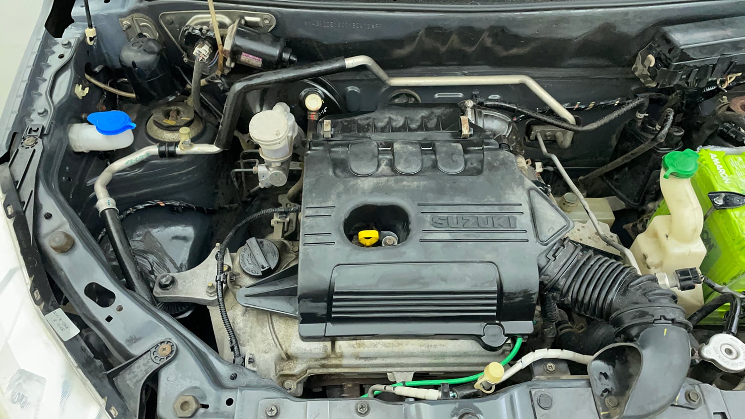 Used 2015 Maruti Suzuki Alto K10 VXi AMT Petrol Automatic engine ENGINE RIGHT SIDE VIEW