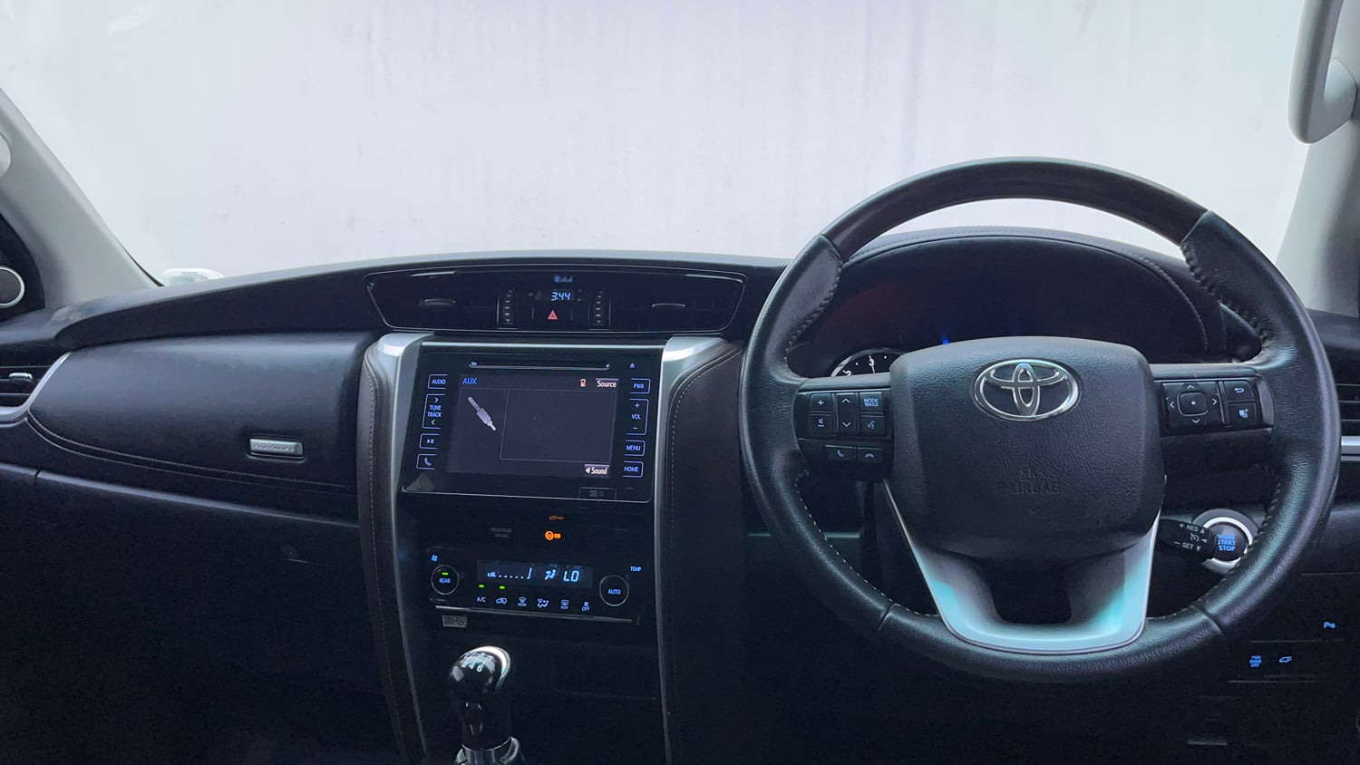 Used 2019 Toyota Fortuner 2.8 4x2 MT Diesel Manual interior DASHBOARD VIEW