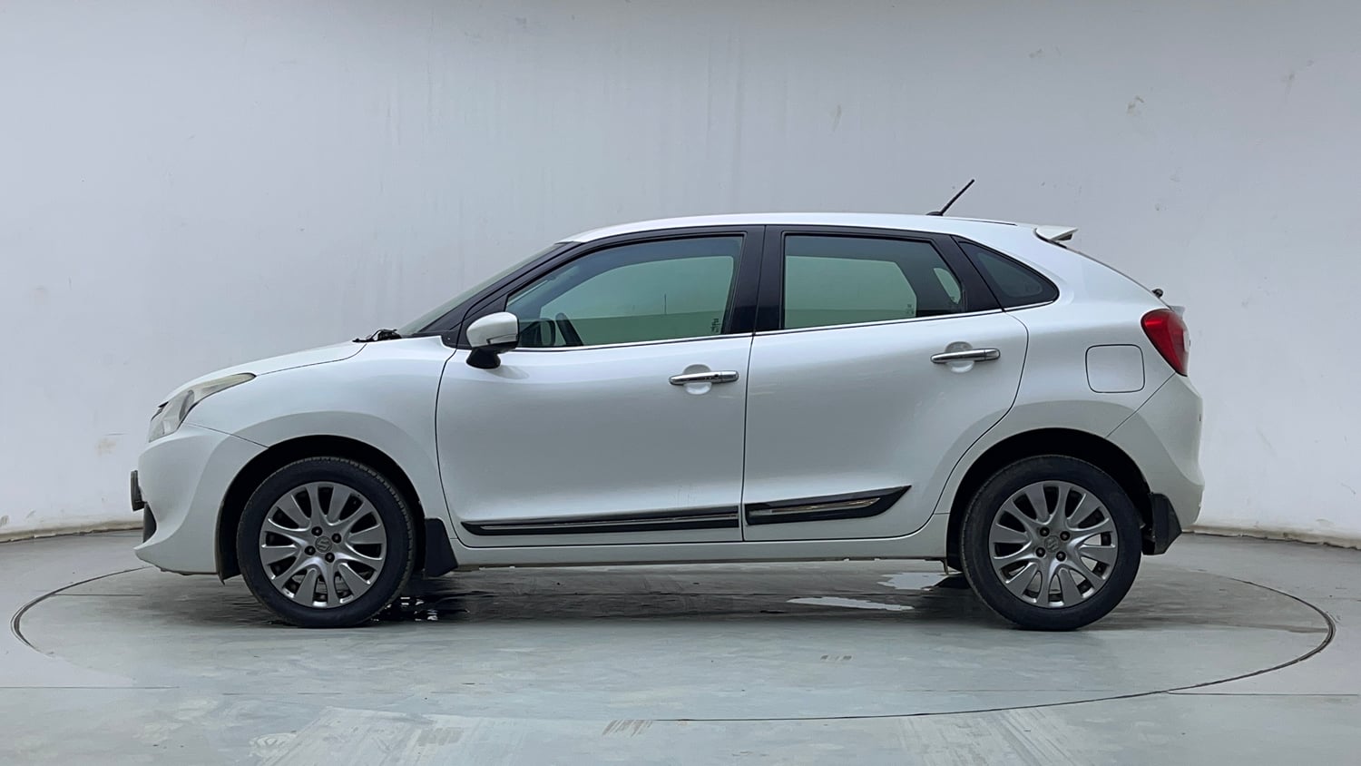Used 2017 Maruti Suzuki Baleno Zeta 1.2 AT Petrol Automatic exterior LEFT SIDE VIEW